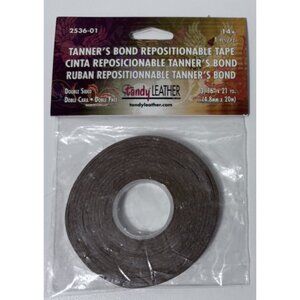 Tanner's Bond Repositionable Tape 5mmx20m 3/16" 21 Yds Tandy Leather 2536-01